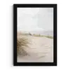Wolken - Duinlandschap - Zand fotolijst zwart zonder passe partout klein -3d