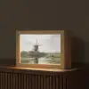 Molen - Willem Roelofs - Oude meesters - Kunst Light Box met kabel (Tafellamp) klein -z3d_website