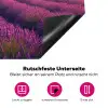 Lavendelveld - Zonsondergang - Paars Inductie beschermer vinyl 3mm klein -zzzzzzz-lf-onderkant