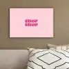 Bisou - Roze - Schaduw canvas 2cm klein -sfeer3