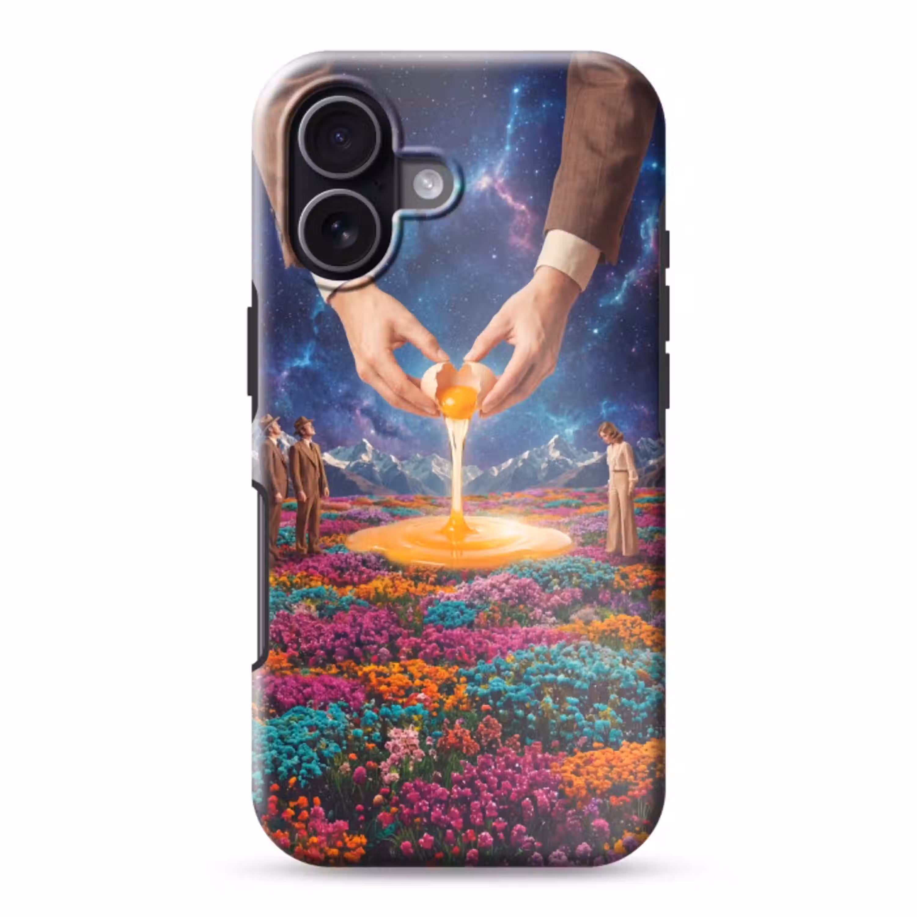 Handen - Ei - Surrealisme Toughcase MagSafe Apple iPhone 17 klein -3d