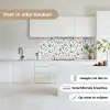 Patronen - Bloemen - Bladeren keuken achterwand 2 middel 871 -sfeer4_NL
