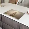 Kerst - kerstboom - Sneeuw - Art Inductie beschermer vinyl 3mm klein -sfeer8