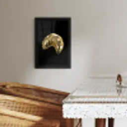 Croissant - Brood - Goud - Zwart KitchenYeah - Keuken - Fotolijst klein -sfeer3