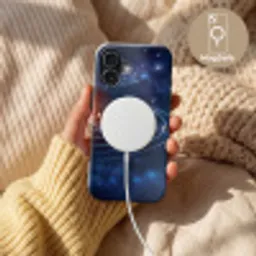 Ruimte - Zonnestelsel - Blauw Toughcase MagSafe Apple iPhone 17 klein -USP_MagsafeV