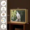 Arend - Hout - Wit - Planten Light Box met batterij (Wandlamp) middel -USP_websiteoverzichtNL