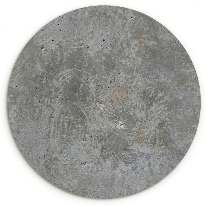 Stenen - Beton - Patronen Wandcirkel kunststof plaat 5mm dik klein 188 -3d
