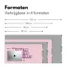 You're doing great - Roze - Bubble letters Muismat XXL klein -sfeer5