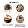 Floraal - Stilleven - Kleurrijk Inductie beschermer vinyl 3mm klein 276 -zzzzzzz-td-werking