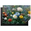 Close-up - Veld - Bloemen - Kleurrijk Inductie beschermer vinyl 3mm klein -3d