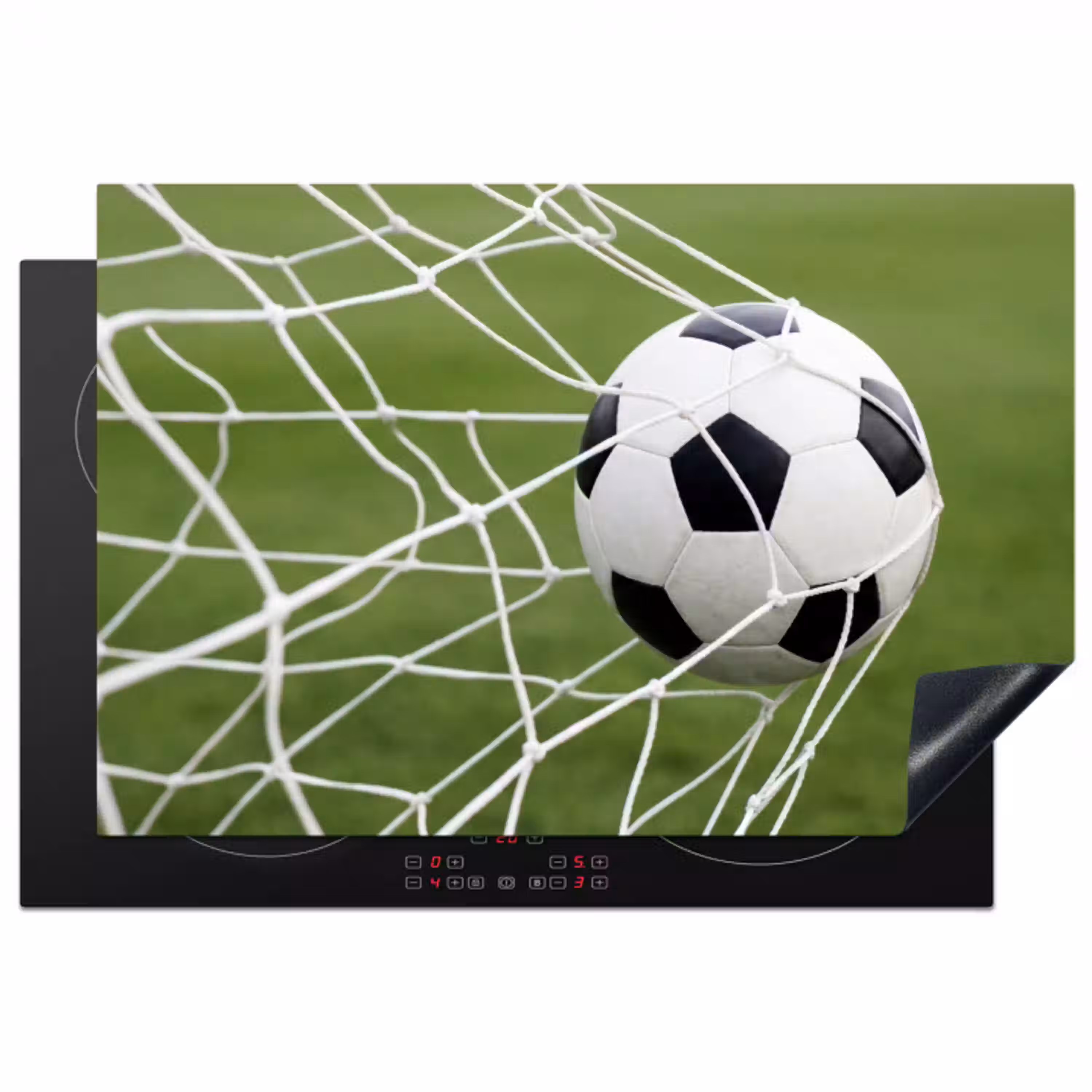 Voetbal - Goal - Net - Sport Inductie beschermer vinyl 3mm klein -3d