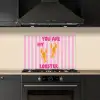 Lobster - Love - Valentijn keuken achterwand spatscherm klein -sfeer1