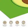 Avocado - Groen - Speels poster papier klein -closeup_NL