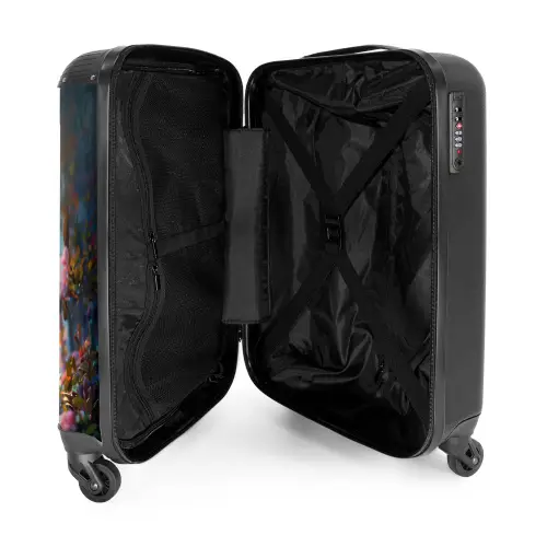 Bo bloemengewei NBS - Handbagage koffer - Kinderen Unisex middel -binnenkant