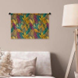 Tropische - Botanisch - Patroon - Kleurrijk - Exotisch Wandkleed katoen klein 269 -sfeer4