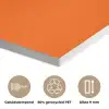 Cool - Oranje - Groen PET vilt klein -closeup_NL