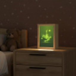 Voetbal - Groen - Omhaal Light Box met kabel klein -sfeer1_kind