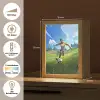 Illustratie - Voetbal - Game - Grasveld Light Box met kabel klein -USP_DE