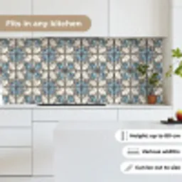 Barok - Tegel - Kleurrijk keuken achterwand 2 middel 871 -sfeer4_UK