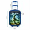 Junglosaurus Kinderkoffer - Blauw klein -productfoto_formaten