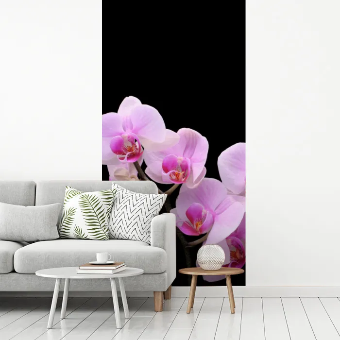 Orchidee - Bloemen - Roze - Flora fotobehang vinyl groot -woonkamer