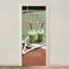 Matcha Club - Tennis - Matcha deurposter klein -3d_beige