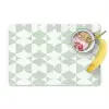 Wit - Groen - Cirkels Placemat vinyl groot 368 -zzzproduct_Kitchenyeah-website