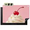 Kers - Slagroom - Roze Inductie beschemer met haakjes klein -3d