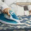 Golven - Klassiek - Blauw Wandkleed katoen klein 269 -sfeer9