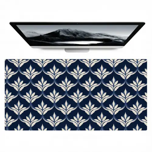 Modern - Ontwerp - Blauw Muismat XXL klein 681 -zzz3d