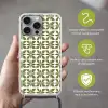Botanisch - Retro - Groen Hoesje iPhone 16 Pro Max met koord klein 804 -sfeer2_NL