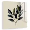 Ovaal - Olijfgroen - Simpel plexiglas 5mm klein -zzzproduct_nieuw