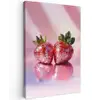 Disco - Fruit - Glitter - Strawberry Tuinposter op houten frame 2 cm dik klein -3d