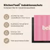 Roze - Gestreept - Belle Inductie beschermer vinyl 3mm middel -tsfeer2_DE