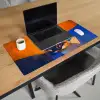 Vos - Oranje - Vormen - Abstract Muismat XXL klein -sfeer1