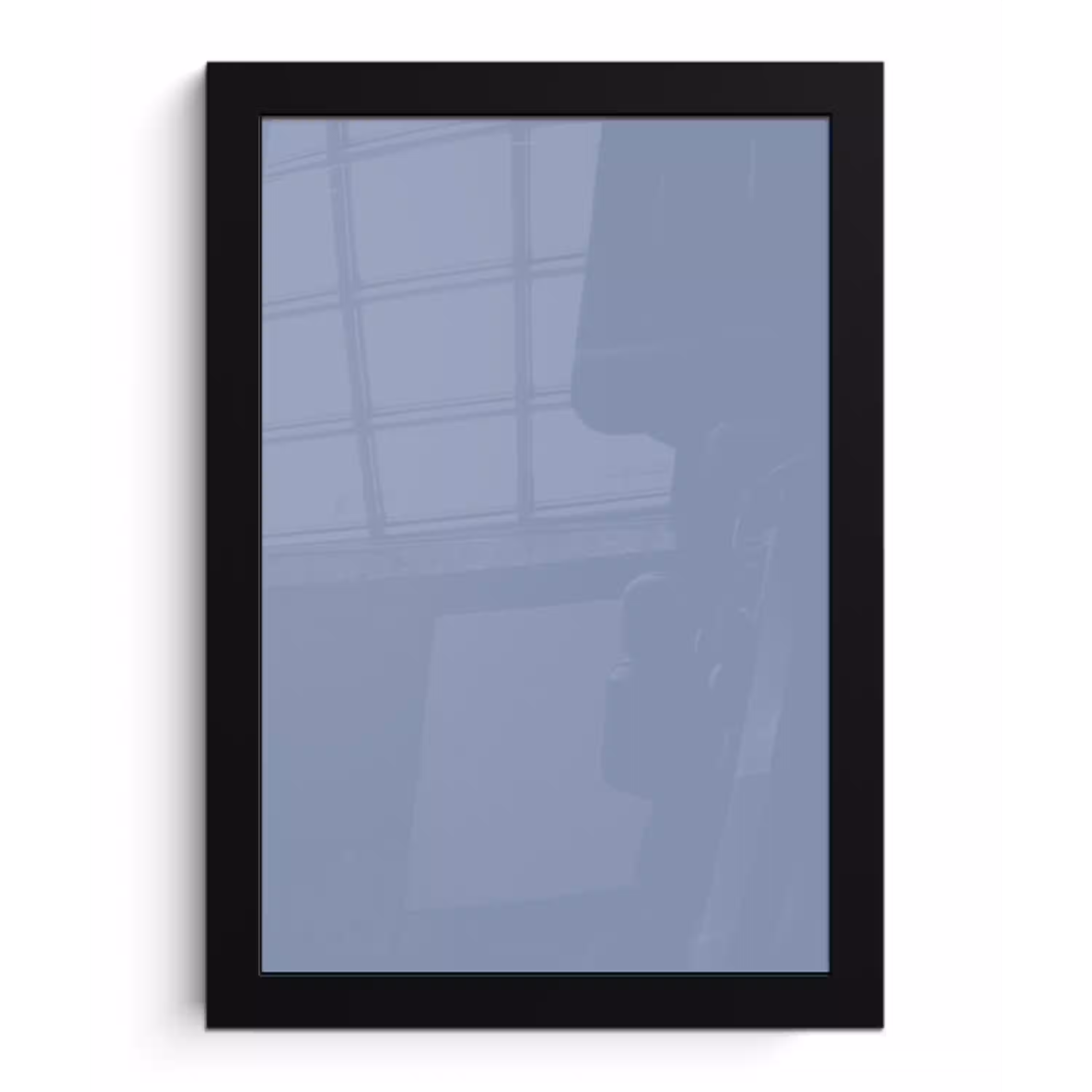 Canary - Champ - Blauw fotolijst zwart zonder passe partout klein 224 -3d