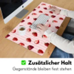 Strepen - Aardbei - Roze Muismat XXL klein 681 -ysfeer3_duits