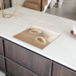 Hazestaartgras - Graanharen - Zonlicht Inductie beschermer vinyl 3mm middel -sfeer8