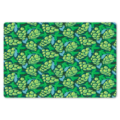 Druiven - Tros - Groen Placemat vinyl groot 368 -zzsfeer1_Kitchenyeah-website