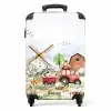 Boerderij belevenis NBS - Handbagage koffer - Kinderen Unisex middel -productfoto_recht