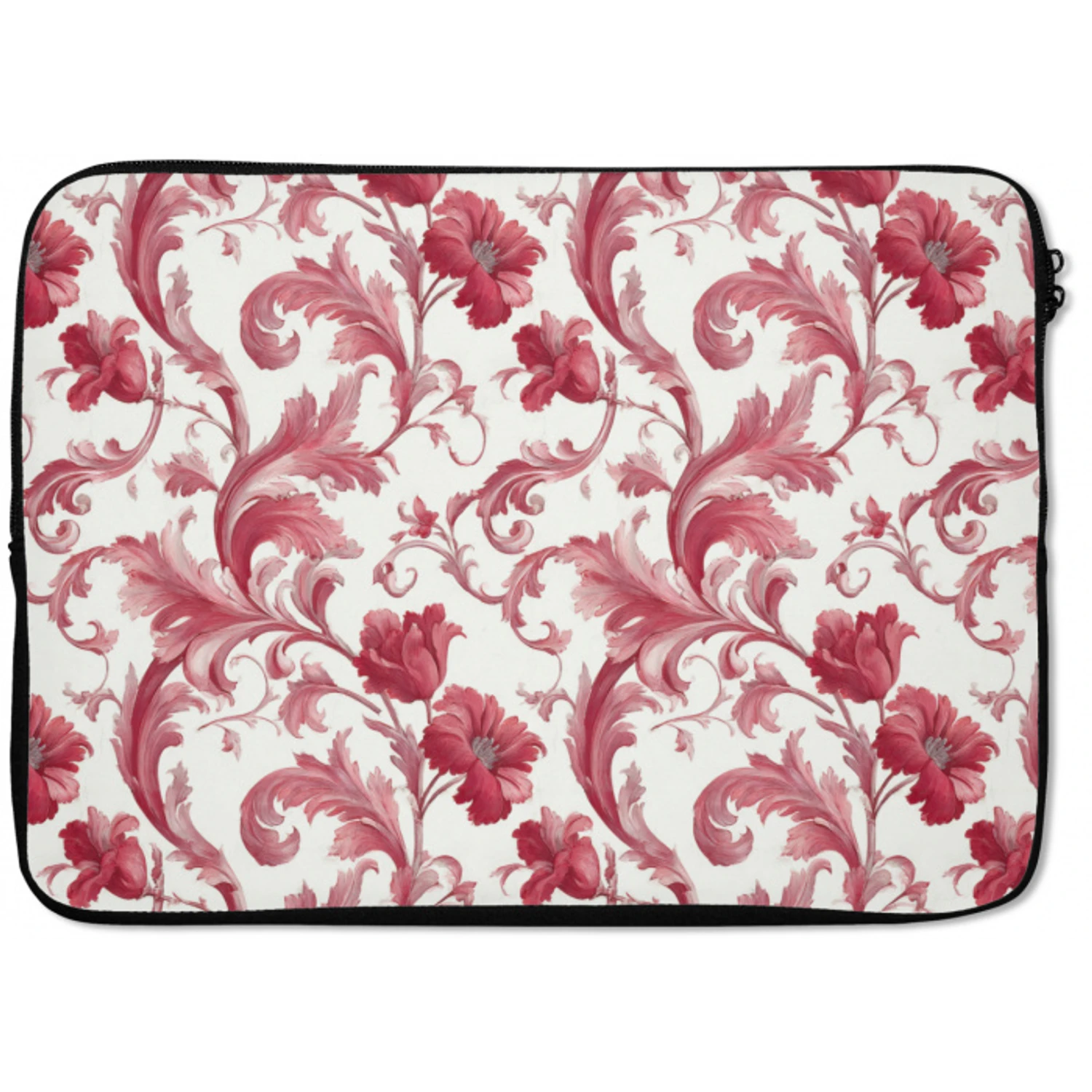 Barok - Patroon - Rood laptophoes neopreen klein 279 -zkaufland3dotto