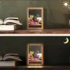 Borrelplank - Stilleven - Vintage Light Box met kabel (Tafellamp) klein -sfeer3