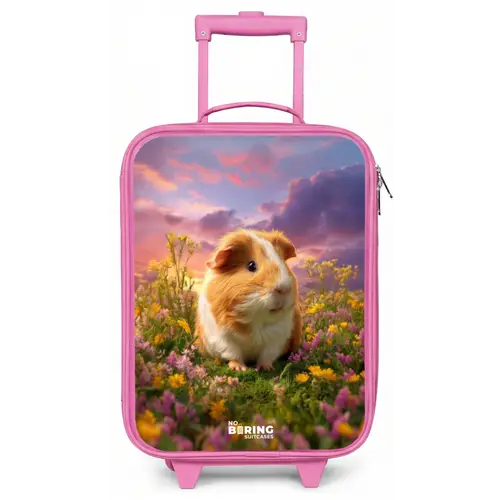 Cavia - Natuur - Dier Kinderkoffer - Roze klein -zz3dotto