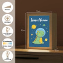 Dino - Ruimte - Planeten Light Box met kabel (Kinderlampje) klein -USP_NL