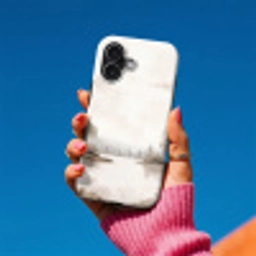 Rivierlandschap - Minimalistisch - Aardetinten Toughcase MagSafe Apple iPhone 17 klein -Sfeer1V