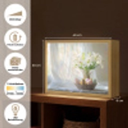 Vaas - Eieren - Bloemen Light Box met batterij (Wandlamp) middel -USP_websiteoverzichtDE