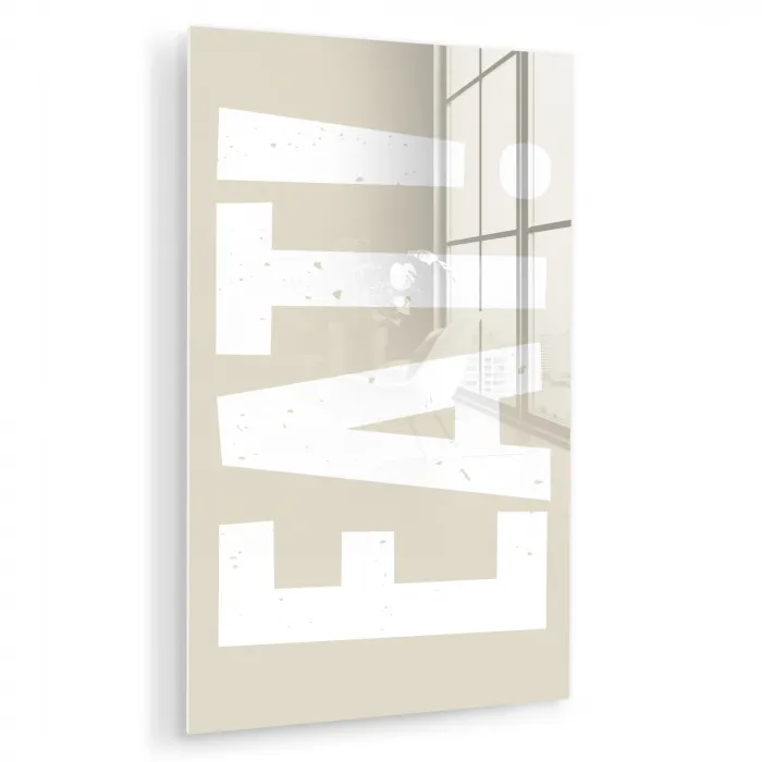 Eten - Decoratie - Beige - Wit plexiglas 5mm klein -zzzproduct_nieuw