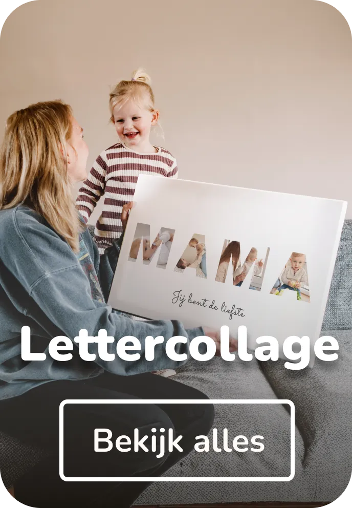 Canvas lettercollage