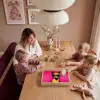 Kat - Art - Zonnebril - Roze Dienblad Rechthoek middel -sfeer4