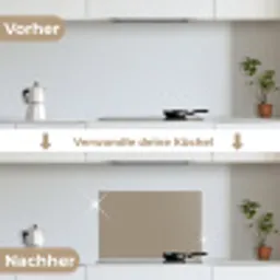 Aanbreken van de Avondschemer keuken achterwand spatscherm klein -voor_na_DE